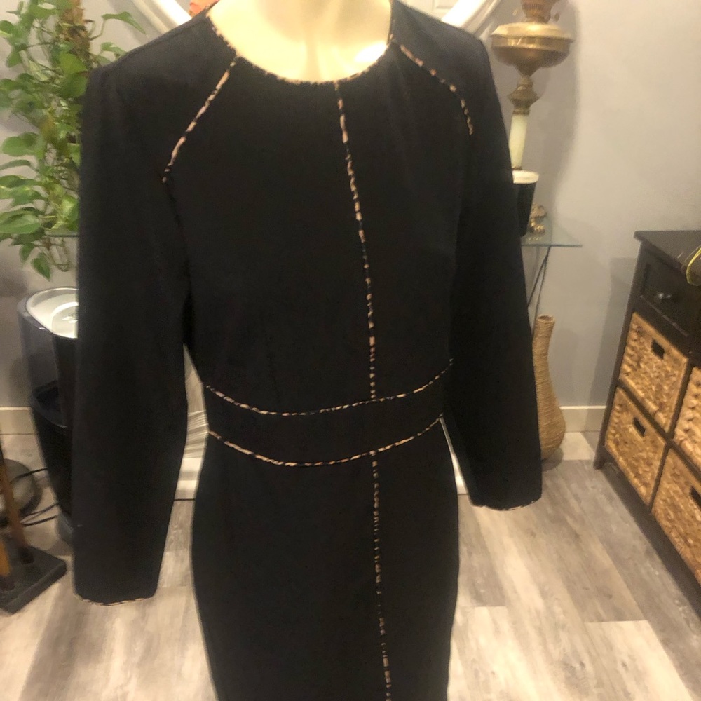 ZARA black midi